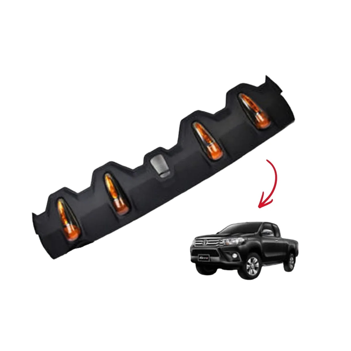 Hilux Vigo Roof Spoiler